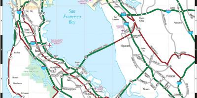 Peta San Francisco bay area
