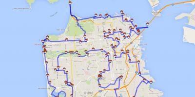Peta San Francisco pokemon