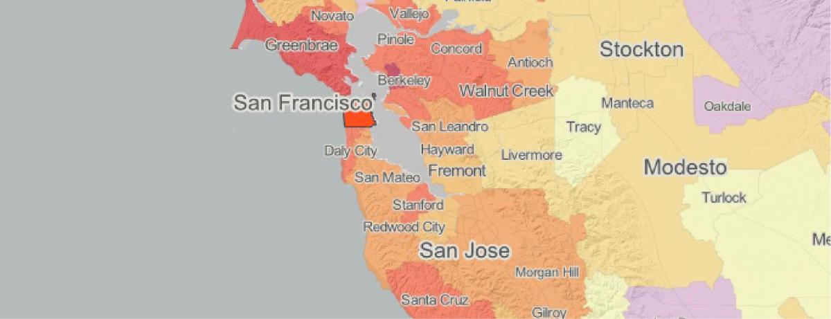 Peta mapp San Francisco