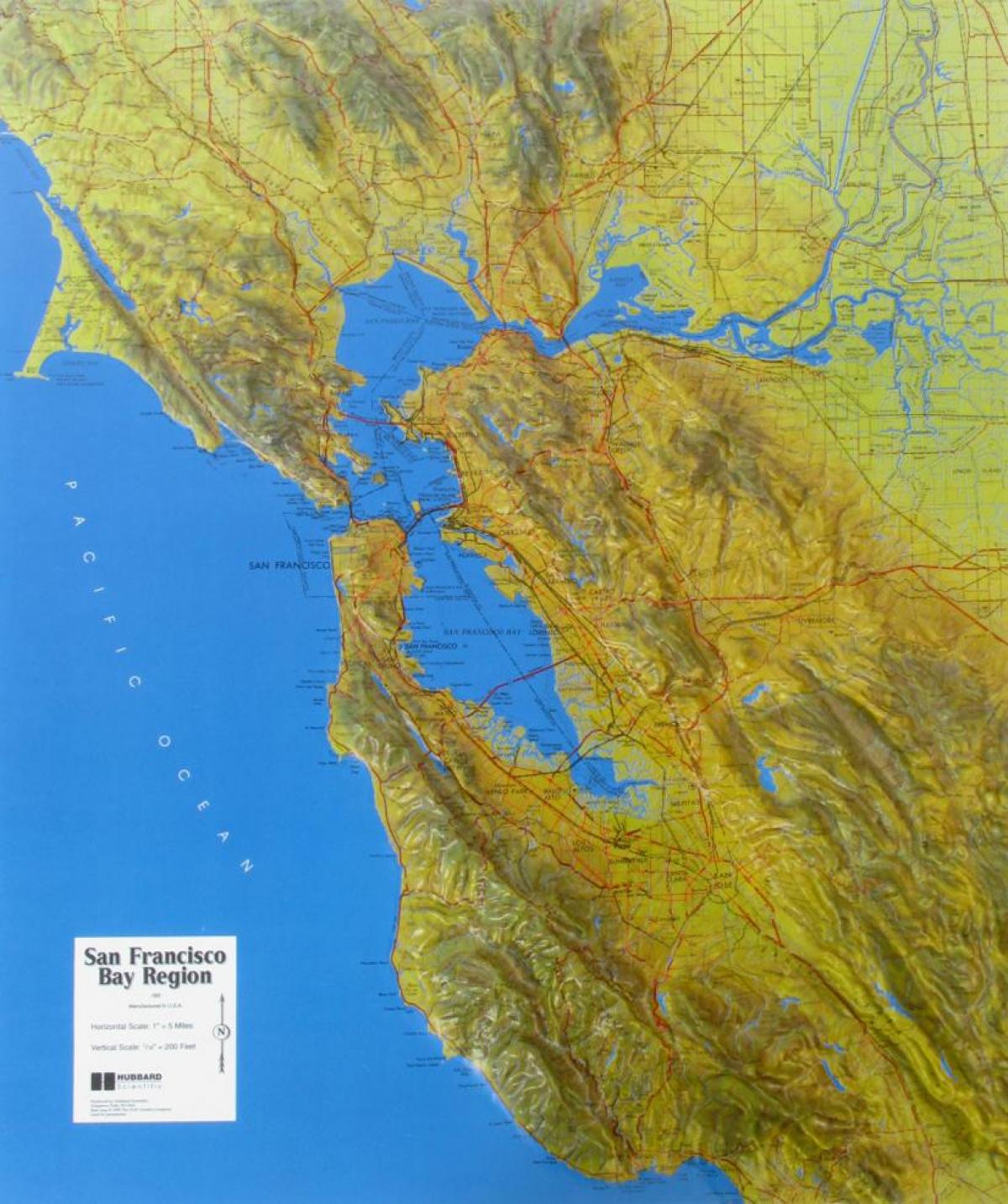 Peta San Francisco bantuan