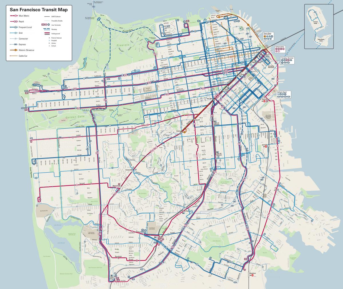 San Francisco bas peta